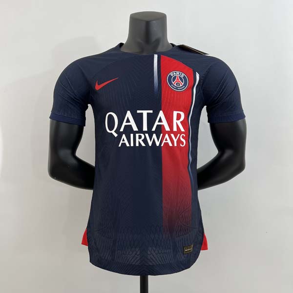 Tailandia Camiseta Paris Saint Germain 2023 2024 Azul